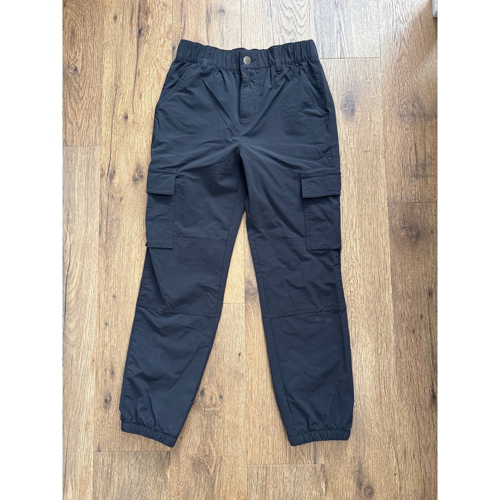Carhartt Boys Rugged Flex Black Cargo Jogger Pants Size M 10-12 BD8456-B